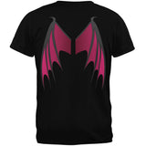 Dragon Fairy Tale Black Costume Black Adult T-Shirt