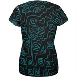 Glowing God Lion Grey Womens T Shirt
