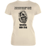Harambe Dignity Avoid People Juniors Soft T Shirt