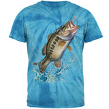 Bass Leaping in Action Mens T Shirt