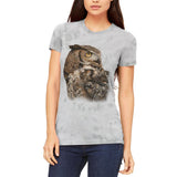 Owl Keep Watching Juniors Soft T Shirt