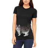 American Curl Cat Juniors T Shirt