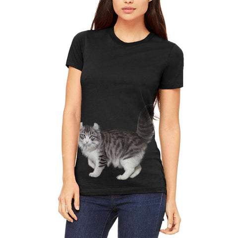 American Curl Cat Juniors T Shirt