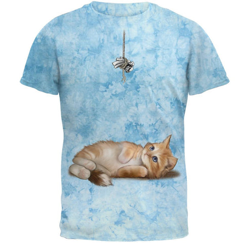 Simple Things Kitty Cat Playtoy Full Mens T Shirt