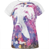 Spirit Bear Splatter All Over Womens T Shirt