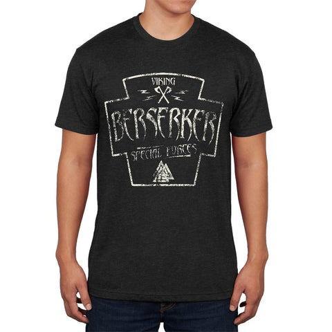 Berserker Viking Special Forces Retro Vintage Mens Soft T Shirt