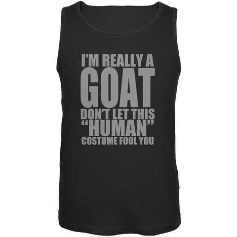 Halloween Human Goat Costume Mens Tank Top