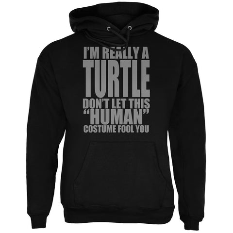 Halloween Human Turtle Costume Mens Hoodie
