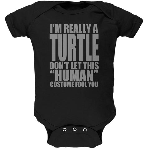Halloween Human Turtle Costume Soft Baby One Piece