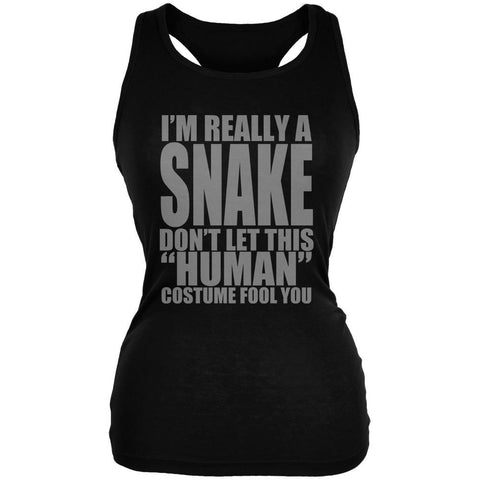 Halloween Human Snake Costume Juniors Soft Tank Top