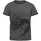 Dorado Mahi Mahi Dolphin Fish Mens Ringer T Shirt