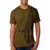 Tribal Mosaic Elephant Mens Soft T Shirt