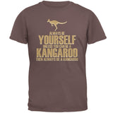 Always Be Yourself Kangaroo Mens T Shirt