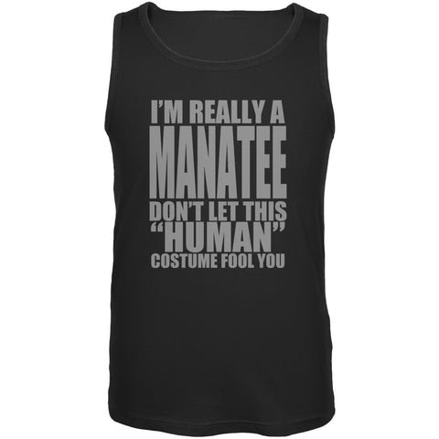 Halloween Human Manatee Costume Mens Tank Top