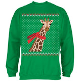 Big Giraffe Scarf Ugly Christmas Sweater Mens Sweatshirt