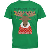 Christmas Merry ChristMoose Moose Mens T Shirt