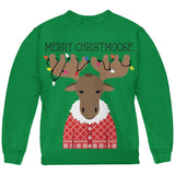 Christmas Merry ChristMoose Moose Youth Sweatshirt