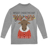 Christmas Merry ChristMoose Moose Youth Long Sleeve T Shirt