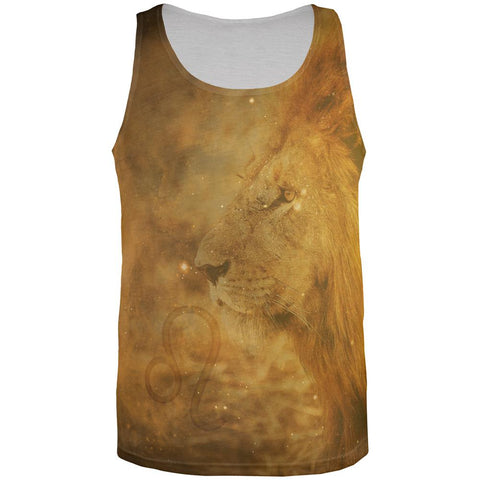 Leo King Of The Pride All Over Mens Tank Top