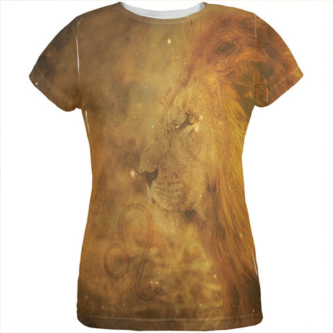 Leo King Of The Pride All Over Womens T Shirt