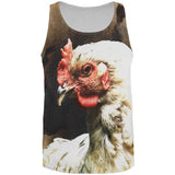 Queen Of The Barnyard Chicken All Over Mens Tank Top