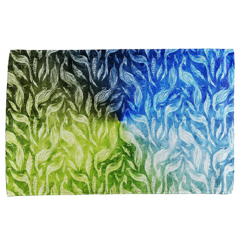 Peacocks And Feathers All Over Hand Towel