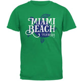 Summer Sun Sea Turtle Miami Beach Mens T Shirt