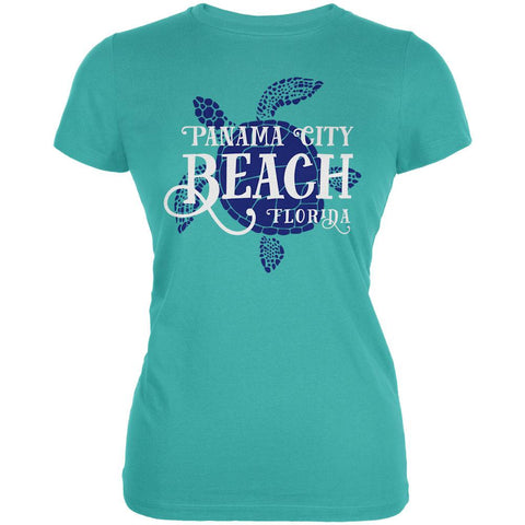 Summer Sun Sea Turtle Panama City Beach Juniors Soft T Shirt