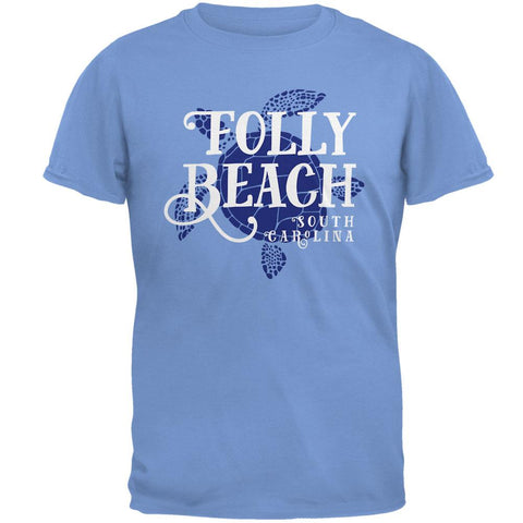 Summer Sun Sea Turtle Folly Beach Mens T Shirt