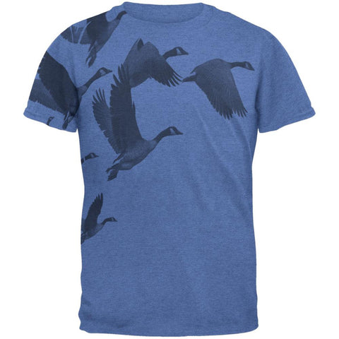 Canadian Geese Goose Flying V Mens T Shirt