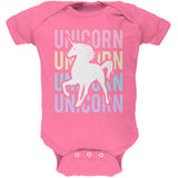 Unicorn Stacked Repeat Soft Baby One Piece
