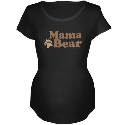 Mother's Day Mama Bear Maternity Soft T Shirt