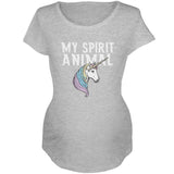My Spirit Animal Unicorn Maternity Soft T Shirt
