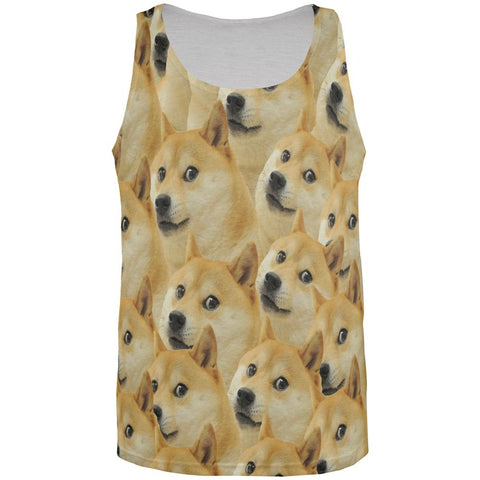 Doge Meme Funny All Over Mens Tank Top