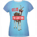 Relax I've Goat Got This All Over Womens T Shirt