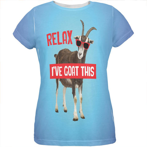 Relax I've Goat Got This All Over Womens T Shirt