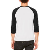 Giant Cat Laser Rampage and Destroy Mens Raglan T Shirt