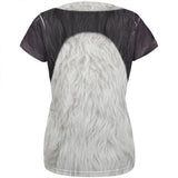 Halloween Panda Bear Costume All Over Womens T Shirt