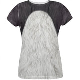 Halloween Panda Bear Costume All Over Womens T Shirt