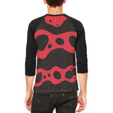 Red Banded Poison Dart Frog Costume Mens Raglan T Shirt