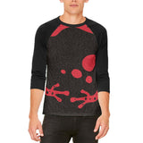 Red Banded Poison Dart Frog Costume Mens Raglan T Shirt