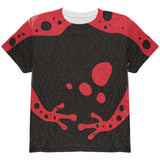 Red Banded Poison Dart Frog Costume All Over Youth T Shirt