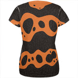 Orange Banded Poison Dart Frog Costume All Over Womens T Shirt