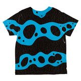 Blue Banded Poison Dart Frog Costume All Over Toddler T Shirt
