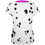 Valentine's Day Dog Dalmatian Costume Pink Collar Be Mine All Over Womens T Shirt