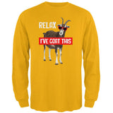 Relax I've Goat Got This Mens Long Sleeve T Shirt