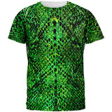 Halloween Green Snake Snakeskin Costume All Over Mens T Shirt