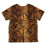Halloween Desert Brown Snake Snakeskin Costume All Over Toddler T Shirt
