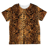 Halloween Desert Brown Snake Snakeskin Costume All Over Toddler T Shirt