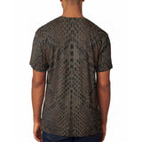 Halloween Rattlesnake Snake Snakeskin Costume All Over Mens T Shirt